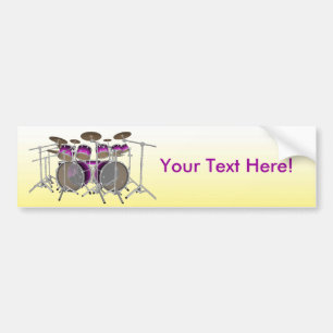 10 Stück Drum Kit:Autoaufkleber Autoaufkleber