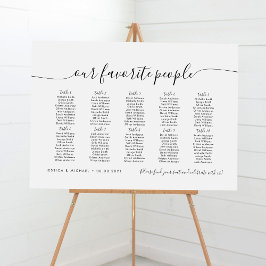 10 Tische modernisieren unsere Lieblingssitzkarte Poster