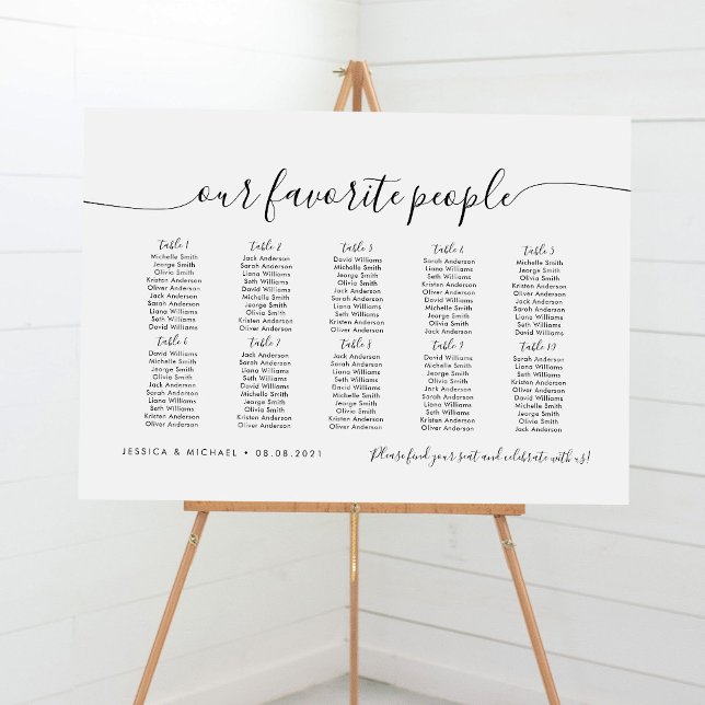 10 Tische modernisieren unsere Lieblingssitzkarte Poster (Von Creator hochgeladen)