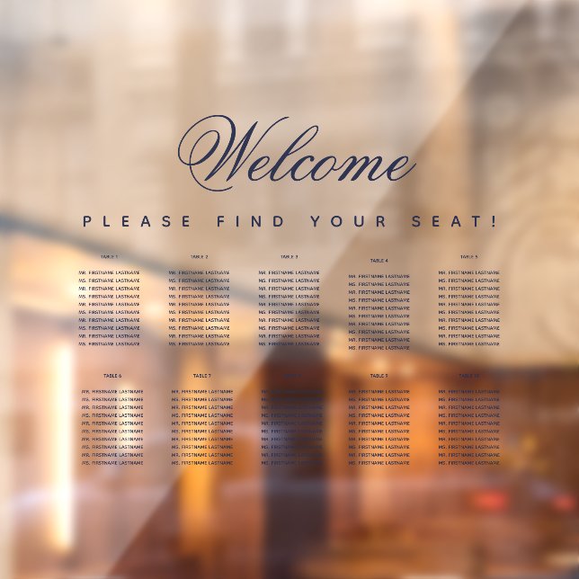 10 Übersicht über die blaue, transparente Sitzfläc Fensteraufkleber (Blatt 2)