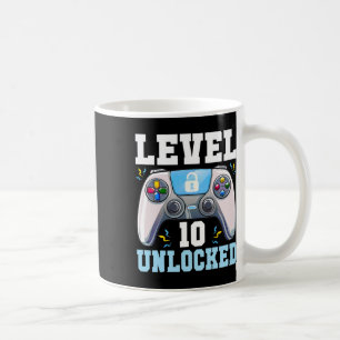 10 Video Game 10. Geburtstag Gamer Boys Ki Kaffeetasse