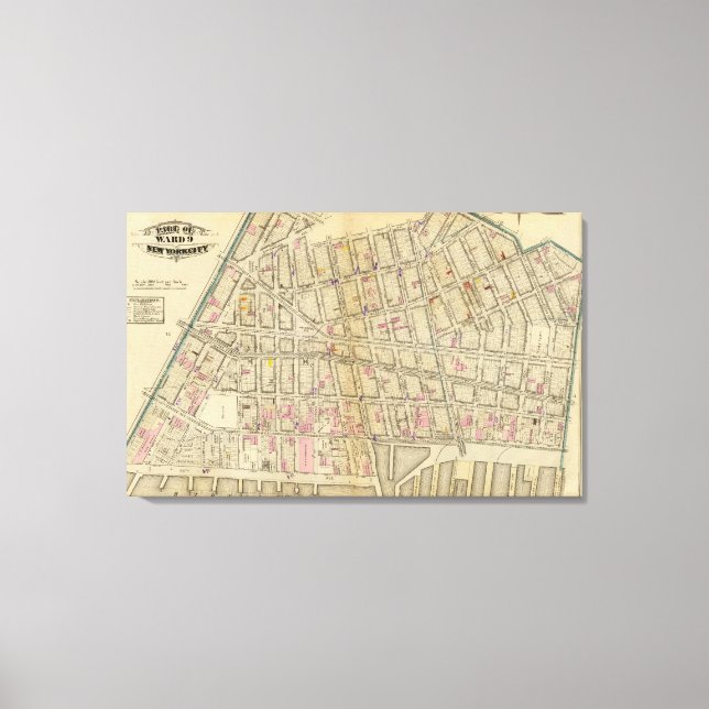 10 Ward 9 Leinwanddruck (Vorderseite)