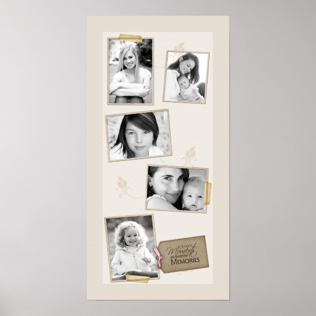 10"x20" 5-Slot-Familienkollage Montage heutigen Mo Poster (Vorne)