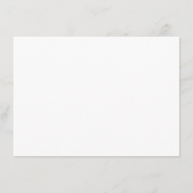 10 x Hochzeitskarten 4,5" x 6,25" Begleitkarte (Vorderseite)