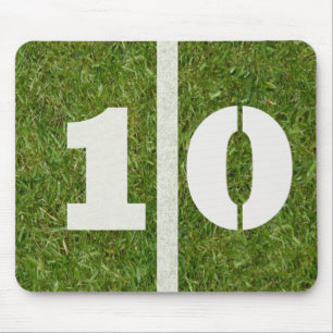 10 Yard-Line-Fußballplatz Mousepad