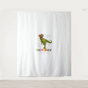 10 Year Old Gifts Kid 10th Birthday Boy Dinosaur R Wandteppich