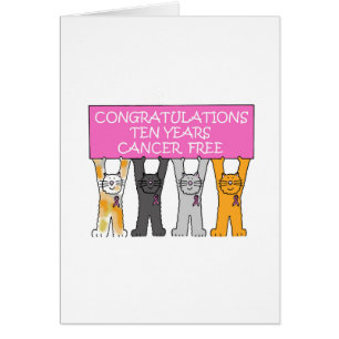 10 Years Cancer Free Congratulations
