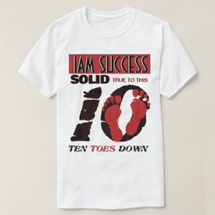10 ZEHEN NACH UNTEN T-Shirt