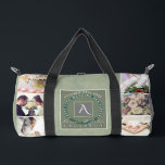 10. Zehn (Farbe) Jubiläum 6 Fotos Duffle Bag<br><div class="desc">Was für eine fantastische und nachdenkliche Art,  ihren besonderen Tag für sie zu feiern; 6 deiner Lieblingspics,  die ihr 10-jähriges Bestehen mit Medaillon-Text auf einer Tasche aus Vollblut hervorheben!</div>