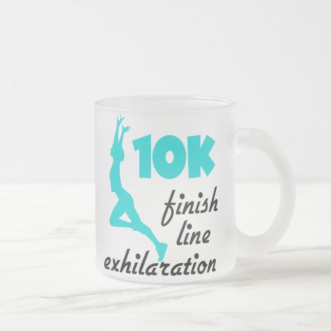 10K Aqua Finish Line Mattglastasse (Rechts)