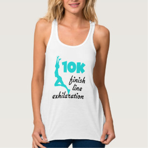10K Aqua Finish Line Tank Top