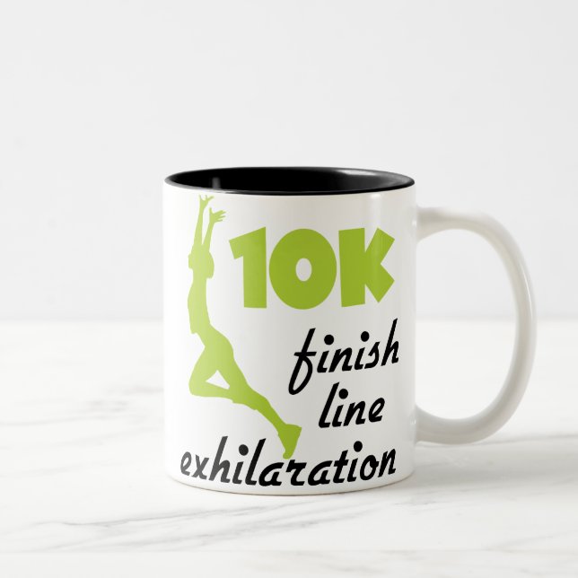 10K grüne Linie Zweifarbige Tasse (Rechts)