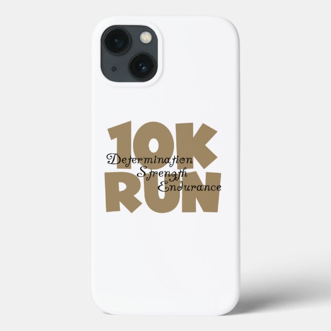 10K Lauf Tan Sports Running Case-Mate iPhone Hülle (Rückseite)