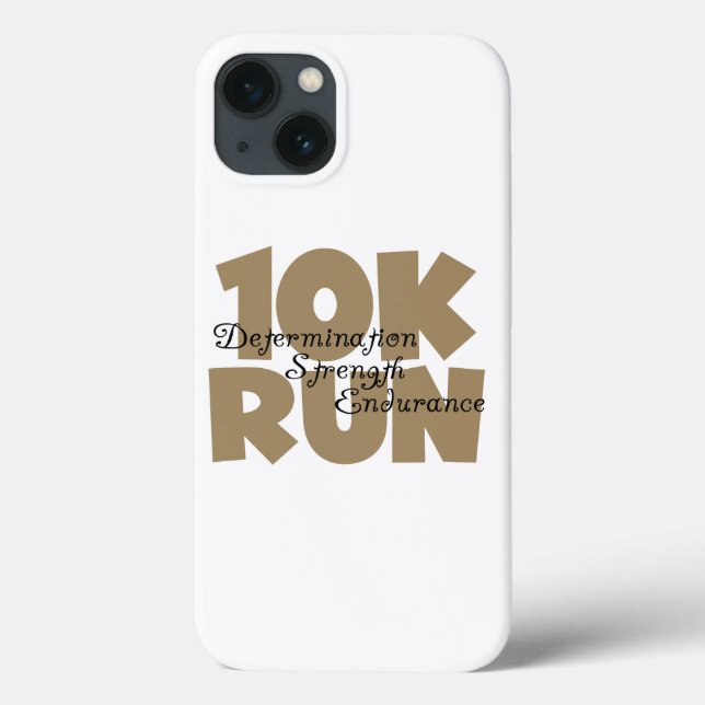 10K Lauf Tan Sports Running Case-Mate iPhone Hülle (Rückseite)
