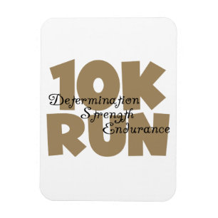 10K Lauf Tan Sports Running Magnet