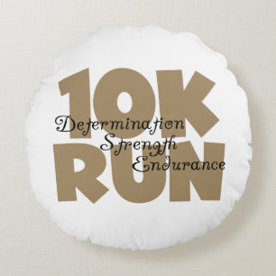 10K Lauf Tan Sports Running Rundes Kissen
