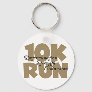 10K Lauf Tan Sports Running Schlüsselanhänger
