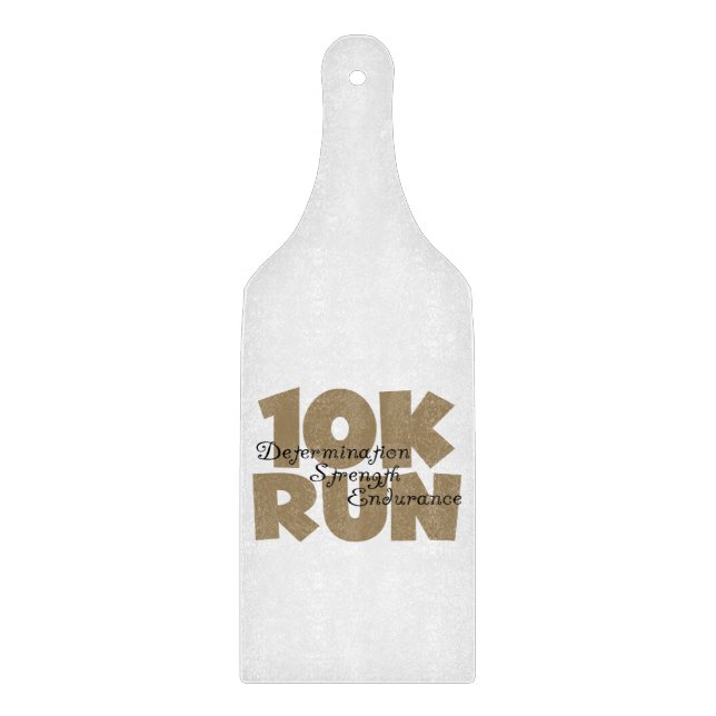 10K Lauf Tan Sports Running Schneidebrett (Vorderseite)