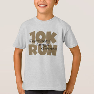10K Lauf Tan Sports Running T-Shirt