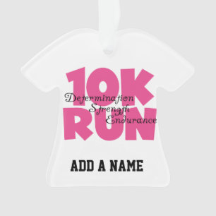 10K rosa Sport-Laufc$laufen Ornament