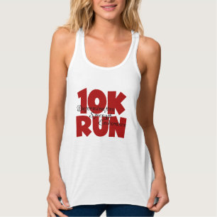 10K Run Red Tank Top