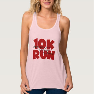 10K Run Red Tank Top