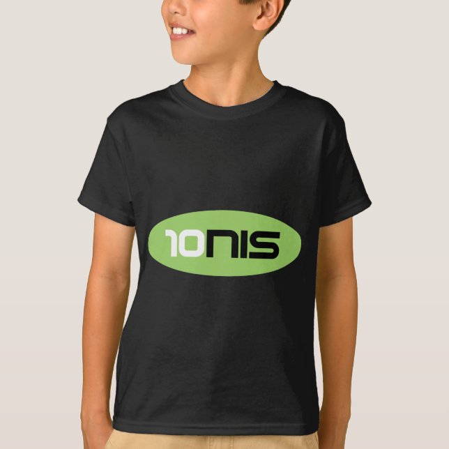 10NIS Tennis Brand T-Shirt (Vorderseite)