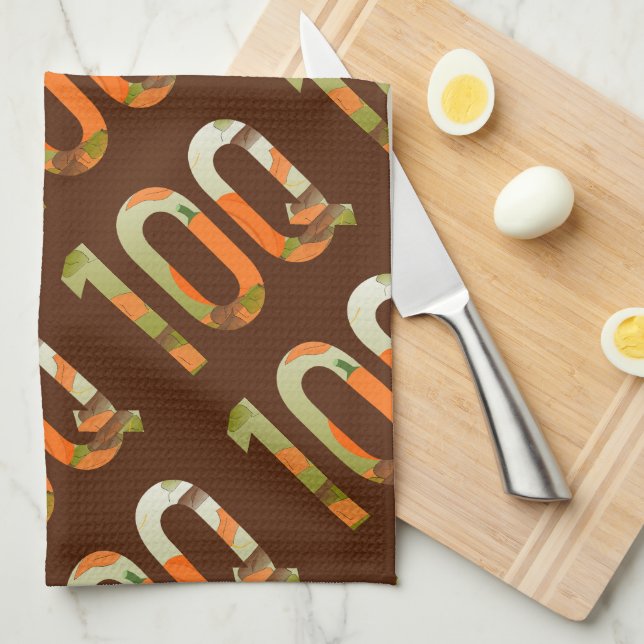 10Q = Thank You a Hundredfold Geschirrtuch (Viertel Falte)