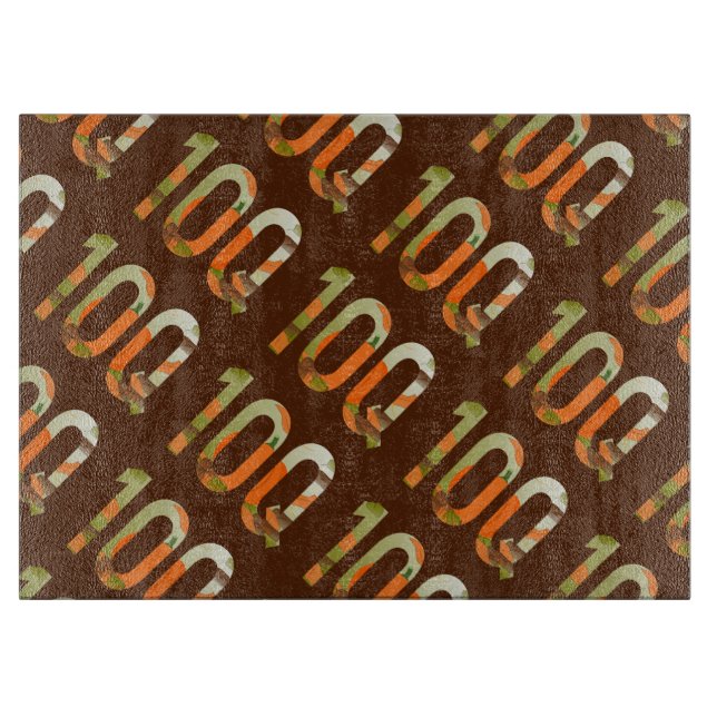 10Q = Thank You a Hundredfold Schneidebrett (Vorderseite)