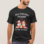 10th Christmas Together Wedding Anniversary Foreve T-Shirt<br><div class="desc">Featuring romantic snowman and snowwoman design is perfect for the romantic paares with text 10th Christmas together so far so good. Perfekte Eltern,  großeltern to celebrate wedding anniversary together. Perfekt to wear on Christmas gathering,  party to show how much you love each other. Are you celebrating marriage anniversary</div>