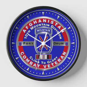 10th Mountain Division Afghanistan Veteran  Uhr