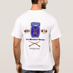 10th Mountain Division Iraq & Afghanistan Veteran T-Shirt