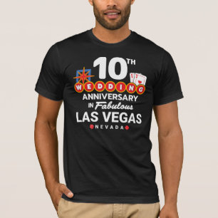 10th Wedding Anniversary Las Vegas Trip T-Shirt
