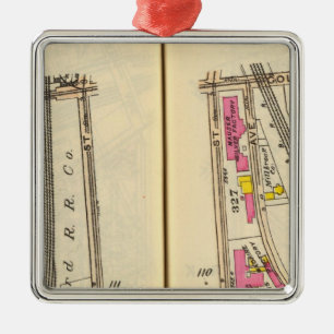 110111 Mt Vernon Silbernes Ornament