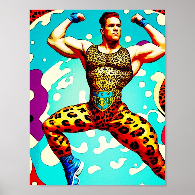 1105 Der Zirkus-Starkmann Poster (Vorne)