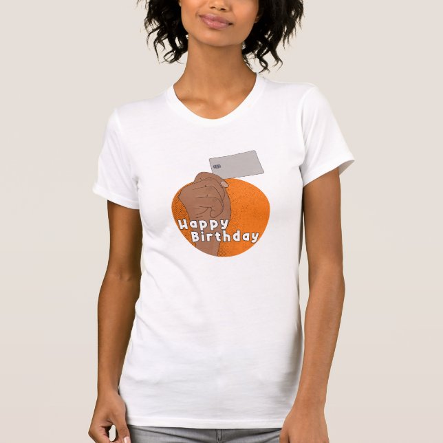 1107 - Handkarte005 T-Shirt (Vorderseite)