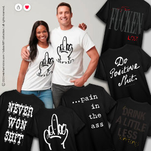 110_dark Spaß T - Shirt