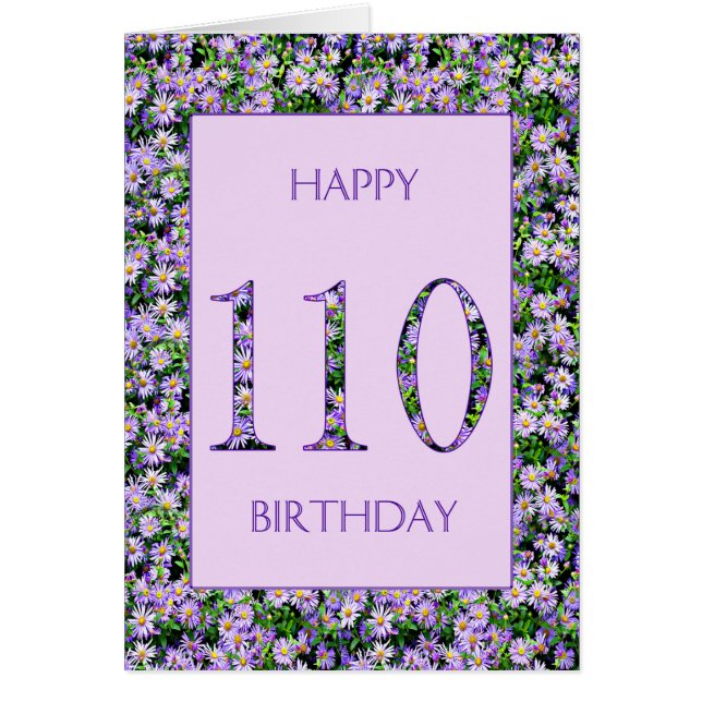 110. Geburtstag Lila Tageszeitung (Vorne)