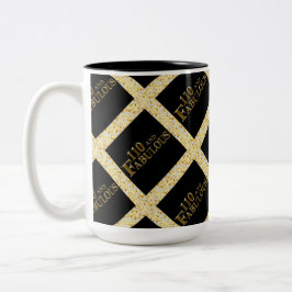 110 Geburtstag Zweifarbige Tasse