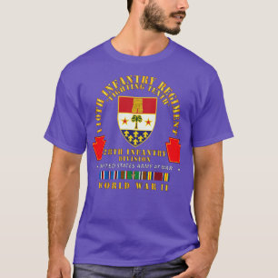 110 Infanterie Regiment FIghting Zehnte DUI 28. ID T-Shirt