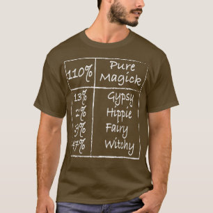 110 Reiner Magick von Sinti und Roma Hippie Fairy T-Shirt
