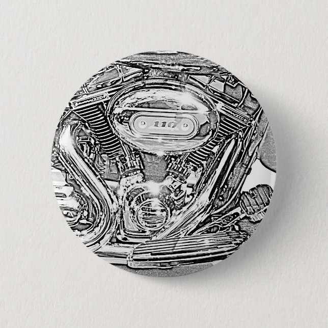 110 schreiendes Eagle Button (Vorderseite)