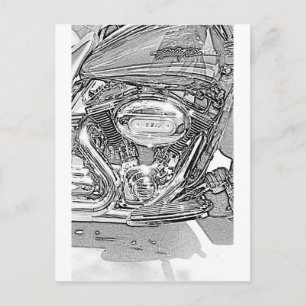 110 Screaming Eagle Postkarte