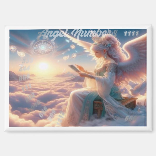 1111 Angel Number Magnet (Vorderseite)