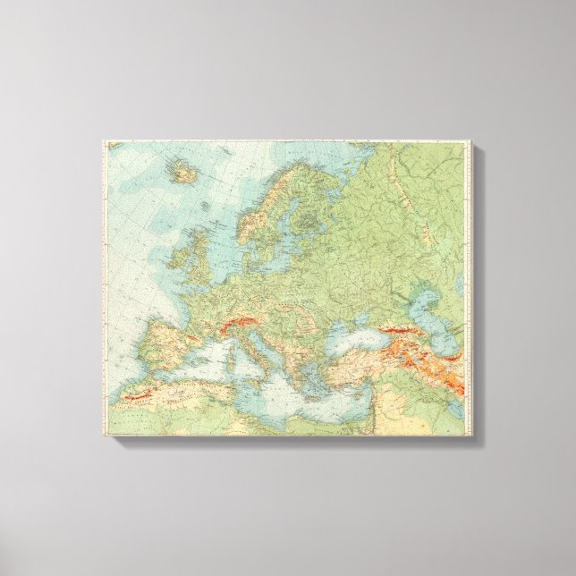 1112 European Physical Leinwanddruck (Vorderseite)