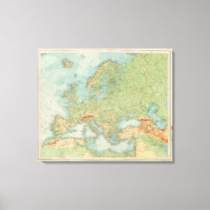 1112 European Physical Leinwanddruck