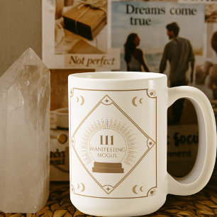 111 Angel Number Manifestation Crystal Ball Tasse