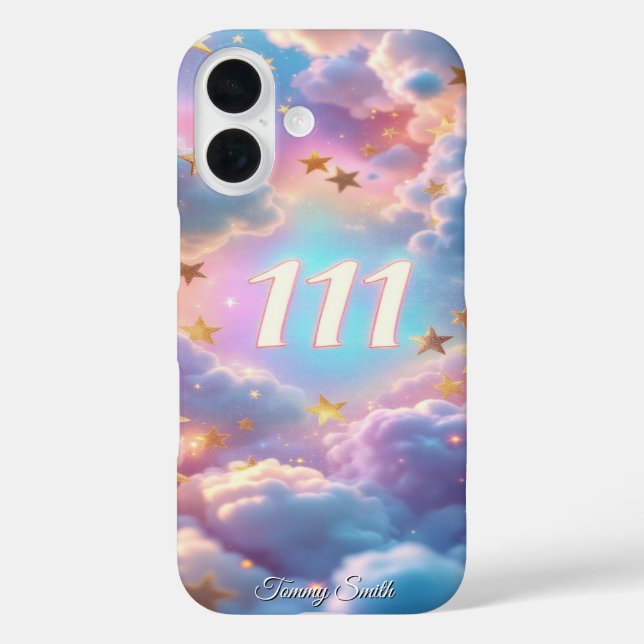 111 Angel-Zahlenmanifestation - Göttliche Energie Case-Mate iPhone Hülle (Rückseite)