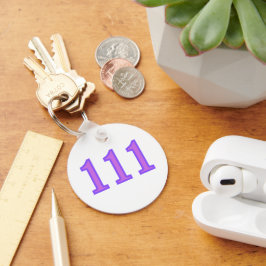 111 Engel Zahl Segnungen Schlüsselanhänger