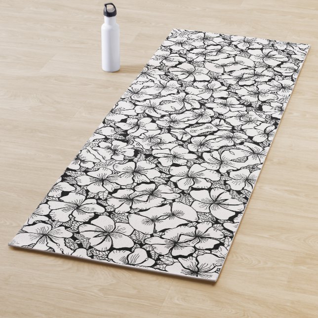 112 - Hibiskus Yoga Mat Yogamatte (Beispiel)